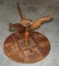 Antique Fruitwood Cricket Table with 3 Plank Tilt Top, 1800s, Image 16