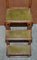 Antique George III Elm & Leather Library Steps, 1810s 4