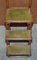 Antique George III Elm & Leather Library Steps, 1810s, Image 4