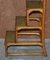 Antique George III Elm & Leather Library Steps, 1810s 18