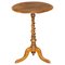 Antique Barley Twist Column Base Tripod Lamp Table, 1860s 1