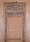 Chinese Carved Wood Mirror Panel Depicting Bats Symbol of Happiness & Good Fortune 9