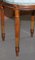 Sedie a forma di arpa in legno dorato intagliato a mano, set di 2, Immagine 8