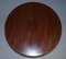 Vintage Hardwood Extendable Round Jupe Dining Table with Extensions, Image 7