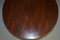 Vintage Hardwood Extendable Round Jupe Dining Table with Extensions, Image 9