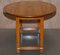Burr Yew Wood Extendable Oval Campaign Coffee Table from Bevan Funnell 13