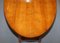 Burr Yew Wood Extendable Oval Campaign Coffee Table from Bevan Funnell 7