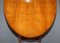 Burr Yew Wood Extendable Oval Campaign Coffee Table from Bevan Funnell, Image 7