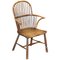 Hoop Back Windsor Armchair in Elm, 1800s, Image 1