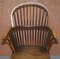 Hoop Back Windsor Armchair in Elm, 1800s, Image 9