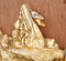 Espejo de boda decorado con decoración dorada, Imagen 11