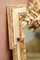 Ornate Decorated Wedding Mirror Depicting 2 Turtle Doves Kissing with Gilt Decor 10