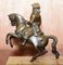 19th Century Equestrian Bronze Russian Cossack & Roman Solider Horses, Set of 2 16
