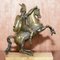 19th Century Equestrian Bronze Russian Cossack & Roman Solider Horses, Set of 2 9