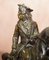 19th Century Equestrian Bronze Russian Cossack & Roman Solider Horses, Set of 2 15