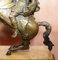 19th Century Equestrian Bronze Russian Cossack & Roman Solider Horses, Set of 2 5