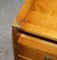 Vintage Yew Wood Military Campaign Side or Wine Table with Drawers 4