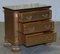 Gold Over Silver Leaf Painted Bedside Chests of Drawers, Set of 2, Image 12