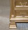 Gold Over Silver Leaf Painted Bedside Chests of Drawers, Set of 2 19