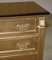 Gold Over Silver Leaf Painted Bedside Chests of Drawers, Set of 2, Image 7