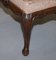 Antique Victorian Carved Hardwood Footstools, 1860s, Set of 2 4