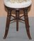 Antique Height Adjustable Piano Stool from Gillows of Lancaster, Image 7