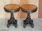 Speciamine Wood Topped Occasional Side or Wine Tables, Set of 2, Image 2