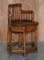 Chinese Bamboo Primitive Occasional Chairs, 1800s, Set of 2 12