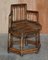 Chinese Bamboo Primitive Occasional Chairs, 1800s, Set of 2 2