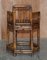 Chaises d'Appoint Primitives en Bambou, Chine, 1800s, Set de 2 18