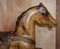 Antique Victorian Pitch Pine Carousel Horse, 1880s, Image 9