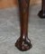 Antique Victorian Hand-Carved Claw & Ball Feet Piano Stool, 1880s, Image 7