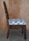 Anglo-Indian Burmese Hand-Carved Hardwood Chair with Floral Detailing 13