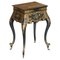 Antique Chinese George III Lacquer & Gold Gilt Work Table, 1800s 1