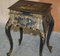 Antique Chinese George III Lacquer & Gold Gilt Work Table, 1800s 4