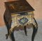 Antique Chinese George III Lacquer & Gold Gilt Work Table, 1800s, Image 15