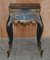 Antique Chinese George III Lacquer & Gold Gilt Work Table, 1800s 12