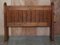 Vintage Ianthe Upholstered & Pitch Pine Pew Bench & Footstool, Set of 2 13