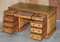 London Satinwood Green Leather Desk from James Winter & Sons, 1830-1850 15