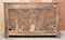 Aparador continental antiguo de roble tallado con paneles militares, década de 1800, Imagen 14