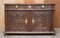 Antikes geschnitztes Continental Eichenholz Sideboard mit Militärplatten, 1800er 2
