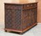 Antique Carved Continental Oak Sideboard with Military Panels, 1800s 13