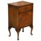 Burr Walnut Bedside or Side End Wine Table from Maple & Co, Image 1