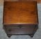 Burr Walnut Bedside or Side End Wine Table from Maple & Co, Image 11