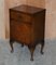 Burr Walnut Bedside or Side End Wine Table from Maple & Co 3