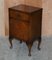 Burr Walnut Bedside or Side End Wine Table from Maple & Co, Image 3