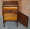 Burr Walnut Bedside or Side End Wine Table from Maple & Co, Image 6