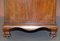 Solid Walnut Writing Bureau Chest of Drawers with Desk Top, 1900s, Image 15