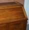 Solid Walnut Writing Bureau Chest of Drawers with Desk Top, 1900s, Image 6