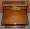 Solid Walnut Writing Bureau Chest of Drawers with Desk Top, 1900s, Image 19